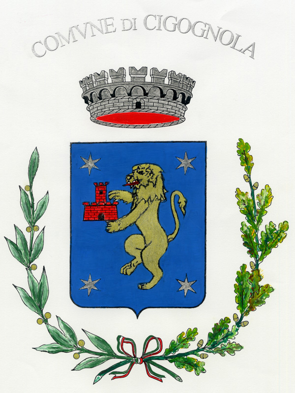 Emblema della Città di Cigognola (Sondrio)