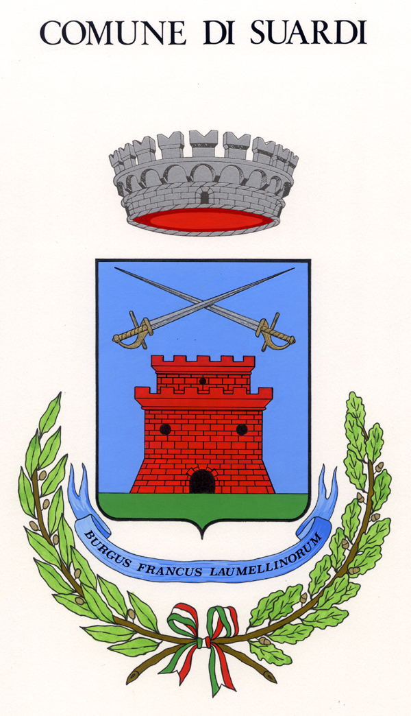 Emblema del Comune di Suardi (Pavia)