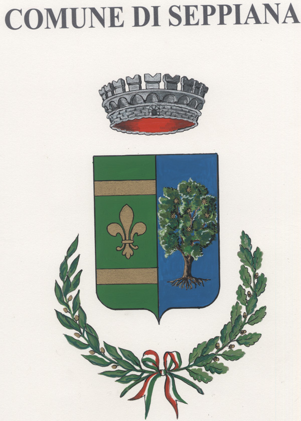 Emblema del Comune di Seppiana (Verbano-Cusio-Ossola)