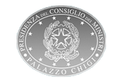 Logo ovale: Presidenza del Consiglio dei Ministri - Palazzo Chigi