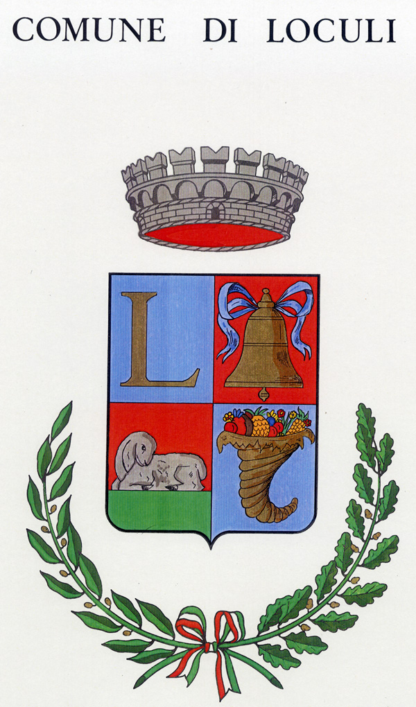 Emblema del Comune di Loculi