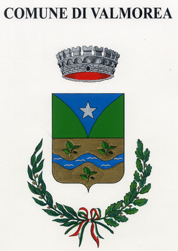 Emblema del Comune di Valmorea (Como) 