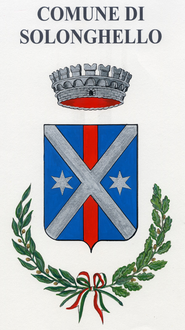 Emblema del Comune di Solonghello (Alessandria)