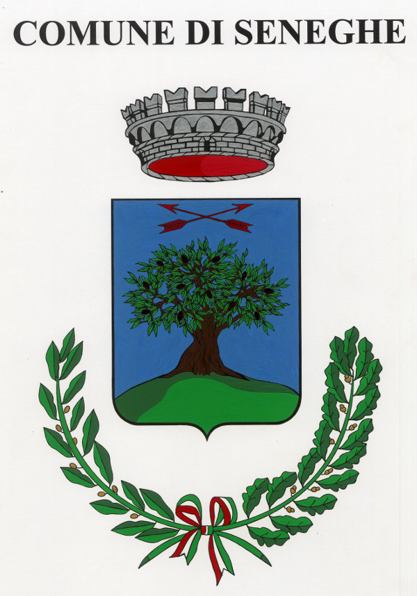 Emblema del Comune di Seneghe (Oristano)