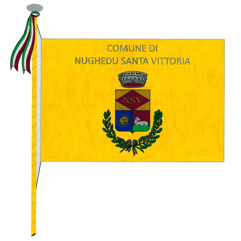 Emblema del Comune di Nughedu Santa Vitto-ria (Oristano)