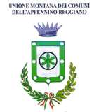 Emblema della Unione Montana dei Comuni dell'Appennino Reggiano con sede in Castelnovo ne Monti (Reggio Emilia)