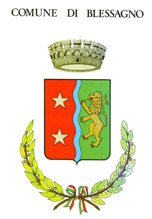 Emblema del Comune di Blessagno