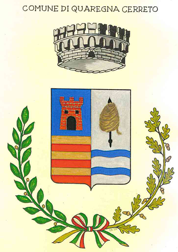 Emblema del Comune di Quaregna Cerreto